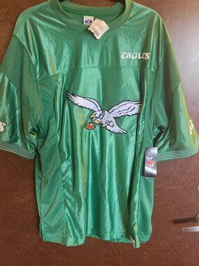 Men’s Philadelphia Eagles NFL Jersey - Retro Kelly Green - Size Large